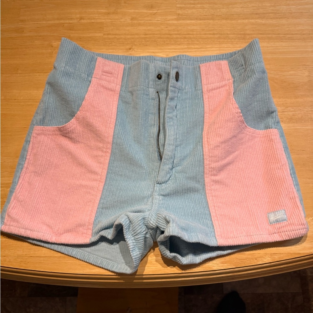 Hammies men’s pink and blue retro shorts